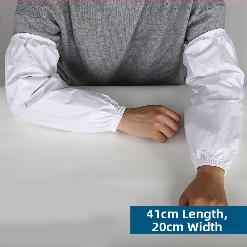 Tarpaulin anyagú védőhüvely felnőtteknek, vízálló, olajálló, sav-bázis ellenálló, könnyen tisztítható, szennyeződésekkel szemben ellenálló