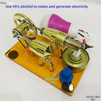 Tvaika dzinēja zinātnes spēļu modelis – nav elektrisks, nav DIY, 14+ gadiem un piemērots senioriem