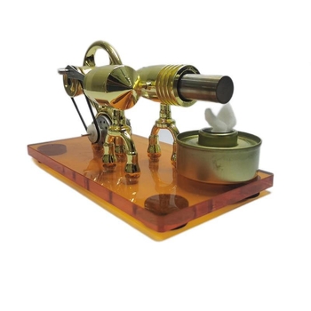 Tvaika dzinēja zinātnes spēļu modelis – nav elektrisks, nav DIY, 14+ gadiem un piemērots senioriem