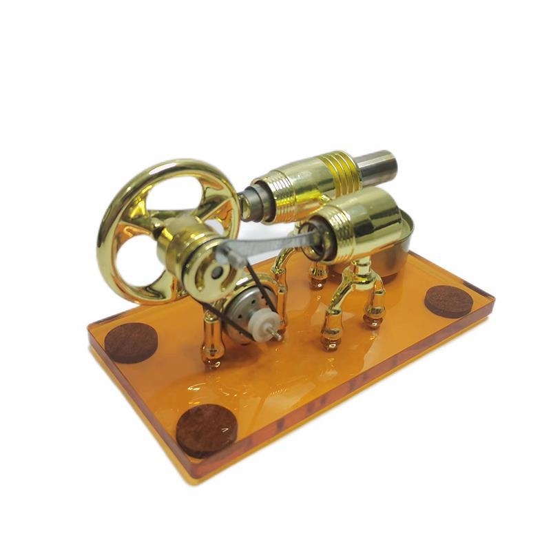 Tvaika dzinēja zinātnes spēļu modelis – nav elektrisks, nav DIY, 14+ gadiem un piemērots senioriem