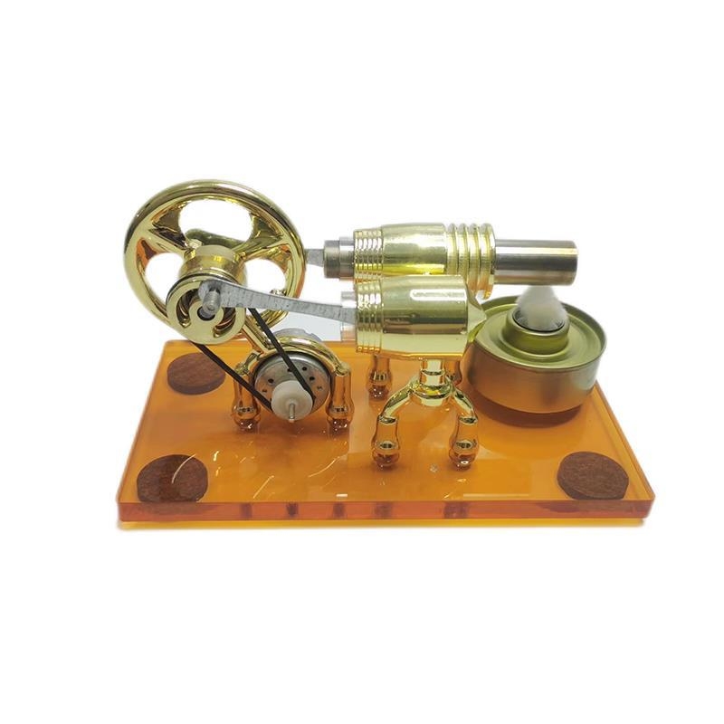 Tvaika dzinēja zinātnes spēļu modelis – nav elektrisks, nav DIY, 14+ gadiem un piemērots senioriem