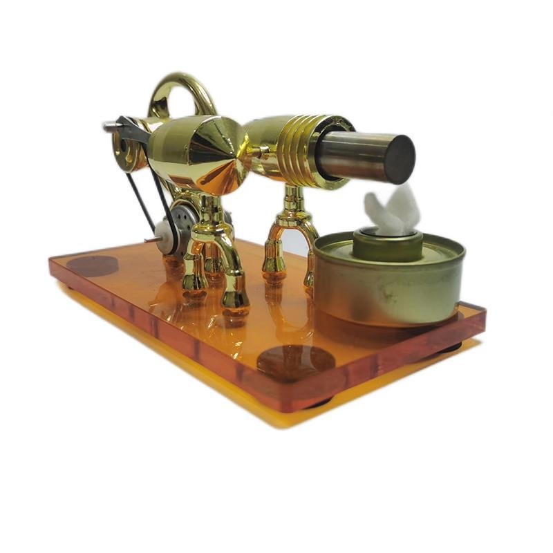 Tvaika dzinēja zinātnes spēļu modelis – nav elektrisks, nav DIY, 14+ gadiem un piemērots senioriem