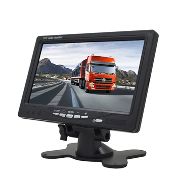 Automašīnas LCD displejs HD7, TFT ekrāns, 1024x600 izšķirtspēja, AV ieeja