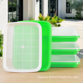 Πολυλειτουργικός δίσκος σποράς – ενιαίο σετ για βλάστηση υδροπονικών λαχανικών, φασολάκια και σπορόφυτα αρακά.