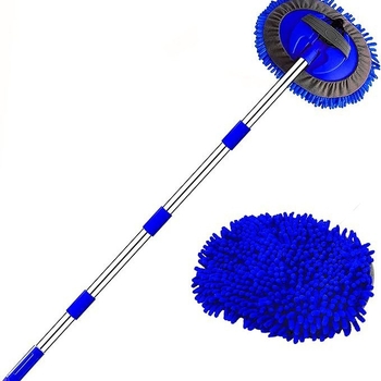 Shunhu Chenille mop για πλύσιμο αυτοκινήτων, αναδιπλούμενο, προσαρμόσιμο εργαλείο καθαρισμού
