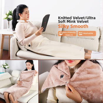 HS05 elektrinė antklodė su grafeno šildymu, USB maitinimas, trijų lygių temperatūros reguliavimas, sintetinis pluoštas