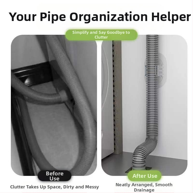 Държач за тръба за отводняване на пералня (Тип: Друг; Обхват: Друг; Марка: Друг)