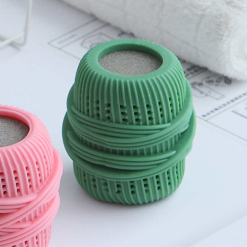 Jia Ying перална топка за пране с TPE и гъба, антизаплитане, за пералня, пакет 300 бр.