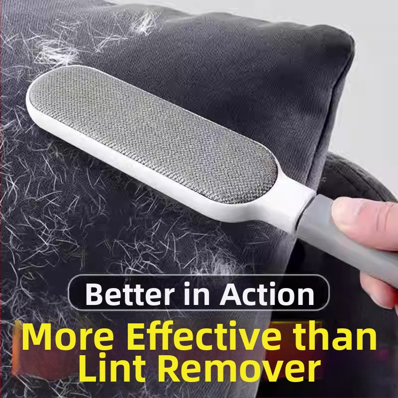 Четка за премахване на котешка козина от дрехи, палта и спално бельо | пластмасов корпус