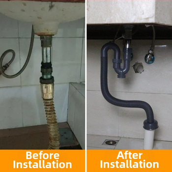 S-bend αποχετευτικός σωλήνας με αποσμητική λειτουργία | Μοντέλο: S-bend deodorant sewer pipe; Υλικό: PP; Σχήμα: S Bend; Μάρκα: Ruiquan