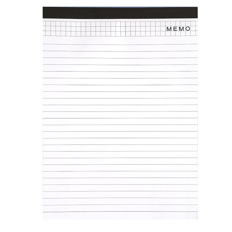 Bloc de notițe pentru procese-verbale cu pagini despărțibile | Legătură cu adeziv | 25 pagini | Hârtie 80 g/m² | Copertă: Hârtie