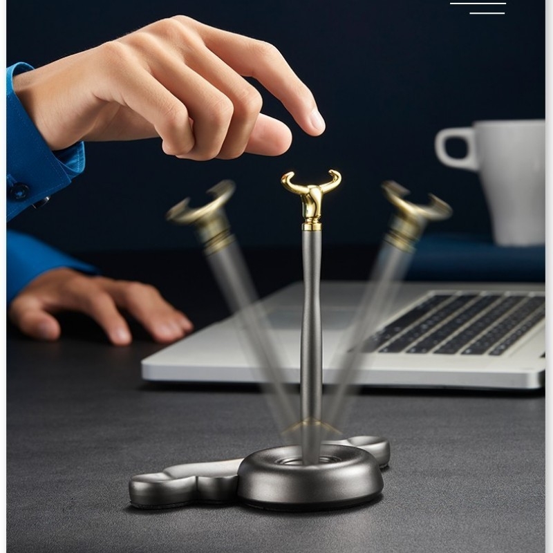 Levitatīvā pildspalva – galda dekors, alumīnija sakausējuma korpuss, logotipa drukāšana pieejama, pielāgojama, ideāla biznesa dāvana