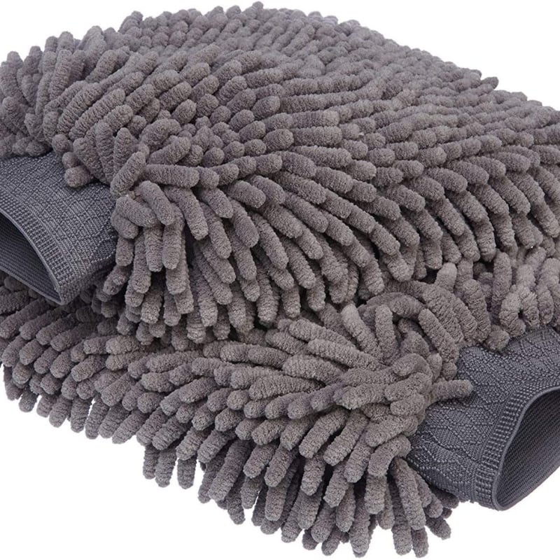 Mănușă de spălat mașina cu burete Chenille căptușit – 105 g, North Page