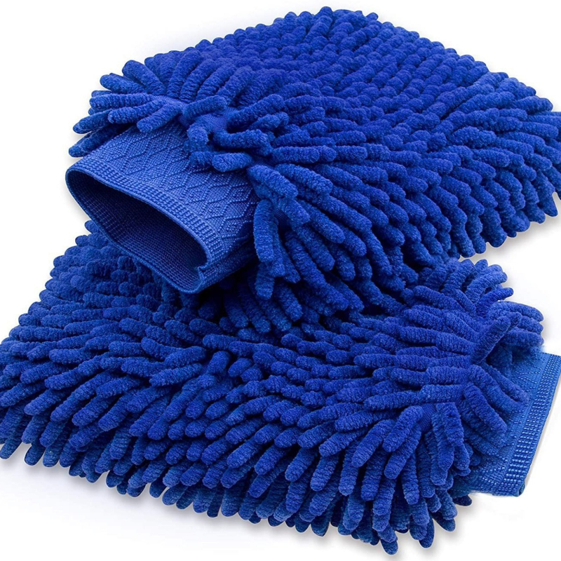 Mănușă de spălat mașina cu burete Chenille căptușit – 105 g, North Page