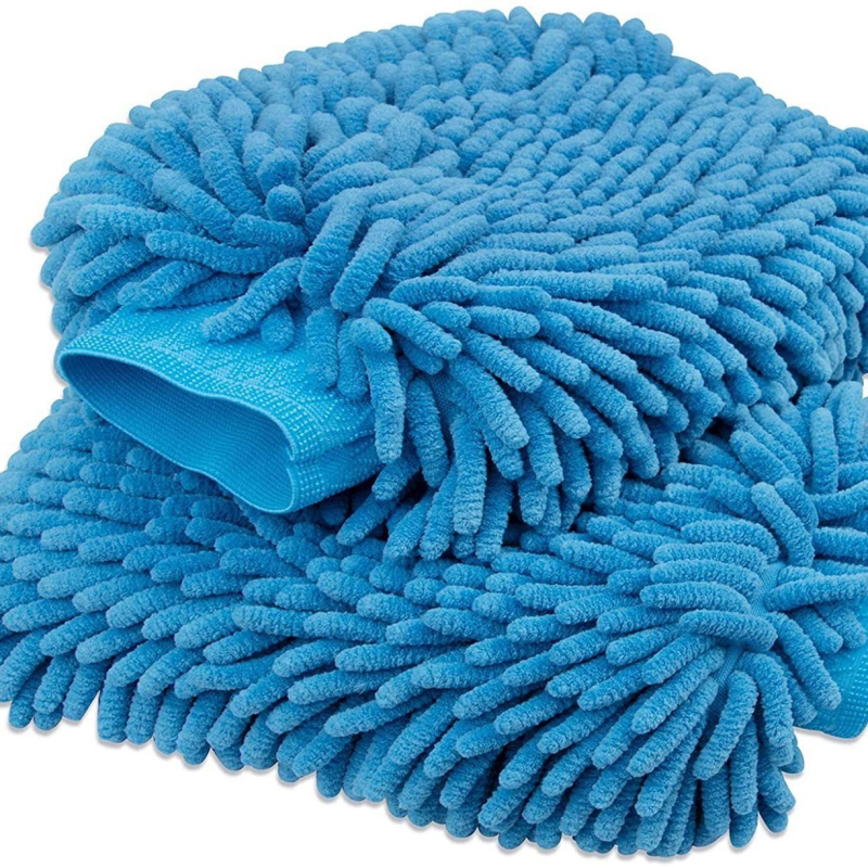 Mănușă de spălat mașina cu burete Chenille căptușit – 105 g, North Page