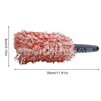Σετ πλαστικών βουρτσών πλυσίματος αυτοκινήτου για τον καθαρισμό του κέντρου του τροχού