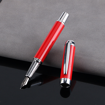 Metalinio korpuso plunksnakojis, modelis 112#, Yijin plunksnos galiukas, dažų sugėrimo sistema (ink absorber), logotipo graviravimas, galima pritaikyti, tinkamas kaip verslo ir reklamų dovana