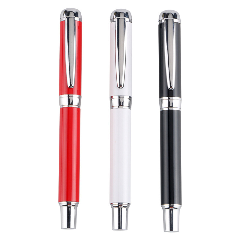 Metalinio korpuso plunksnakojis, modelis 112#, Yijin plunksnos galiukas, dažų sugėrimo sistema (ink absorber), logotipo graviravimas, galima pritaikyti, tinkamas kaip verslo ir reklamų dovana