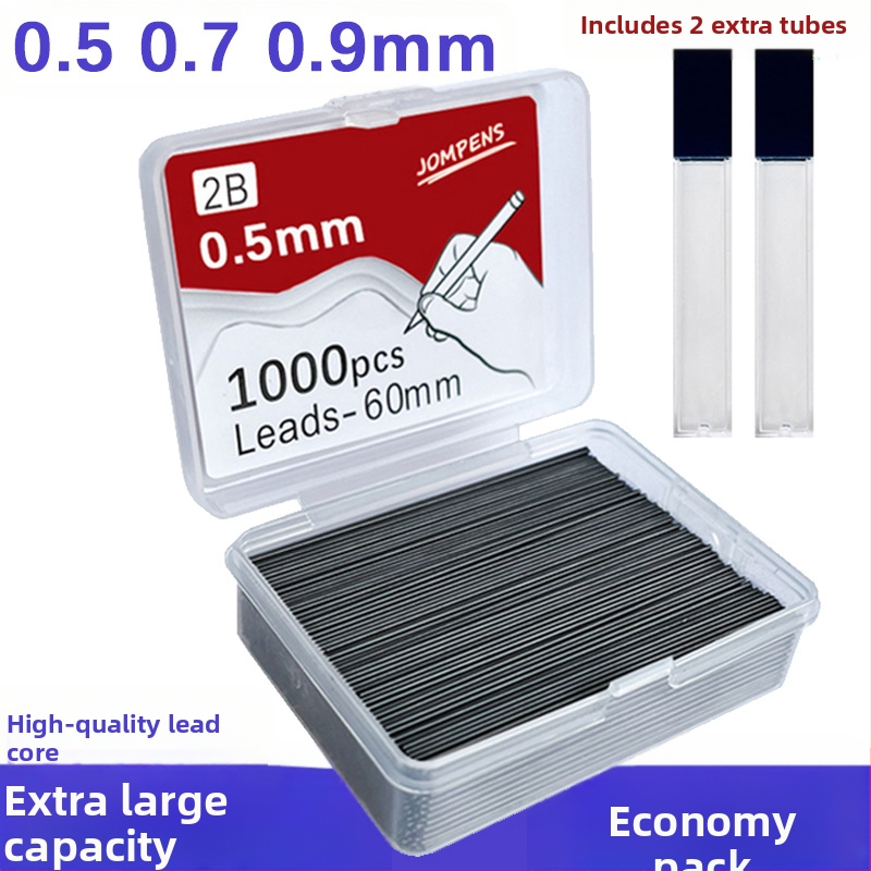 JOMPENS графит за презареждане на молив, модел 60mmQX, 0.5 мм графит