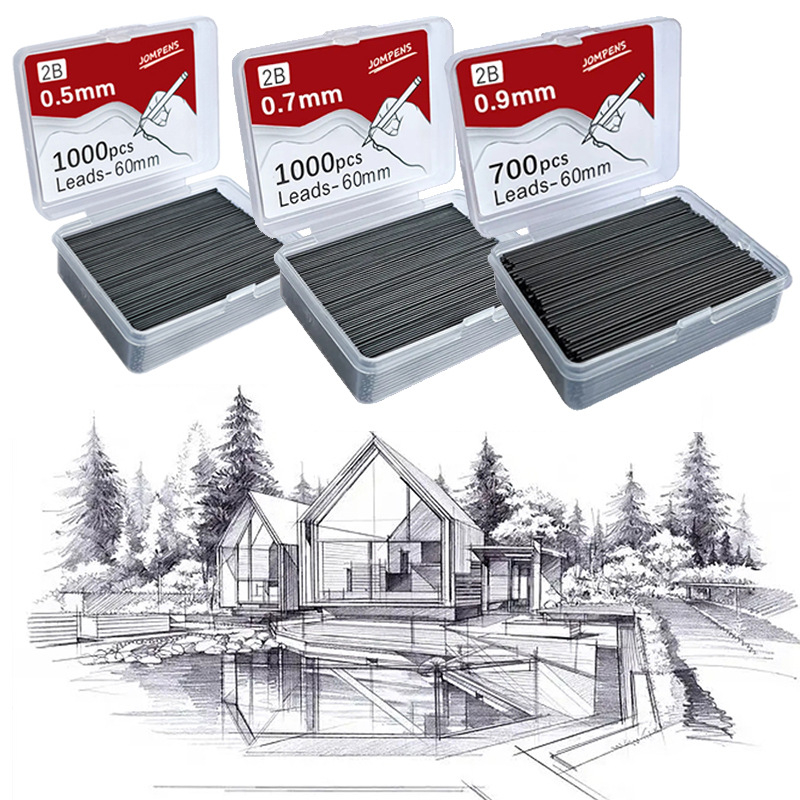 JOMPENS Pildspalvas grafīts uzpildāms, modelis 60mmQX, 0,5 mm