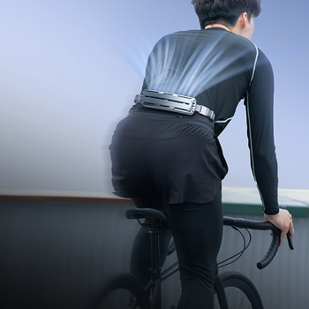 Ανεμιστήρας USB ζώνης – Φορητός εξωτερικός ανεμιστήρας ψύξης, 3 ταχύτητες, ενσωματωμένη μπαταρία 4000–6000 mAh, brushless κινητήρας, επαναφορτιζόμενο μέσω USB, θόρυβος 45–50 dB