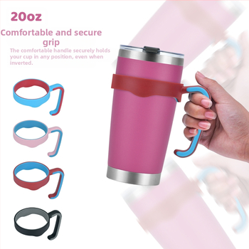 Hua Kun PP puodelio laikiklis – apvalios formos, nešiojamas, vieno sluoksnio konstrukcija, logotipo spausdinimas