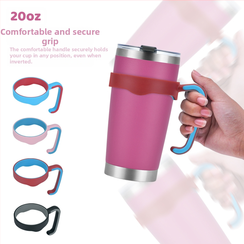 Hua Kun PP държач за чаша – кръгла форма, преносим, еднослоен, печат на лого