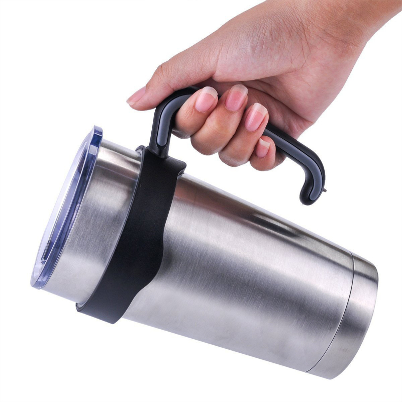 Hua Kun PP puodelio laikiklis – apvalios formos, nešiojamas, vieno sluoksnio konstrukcija, logotipo spausdinimas