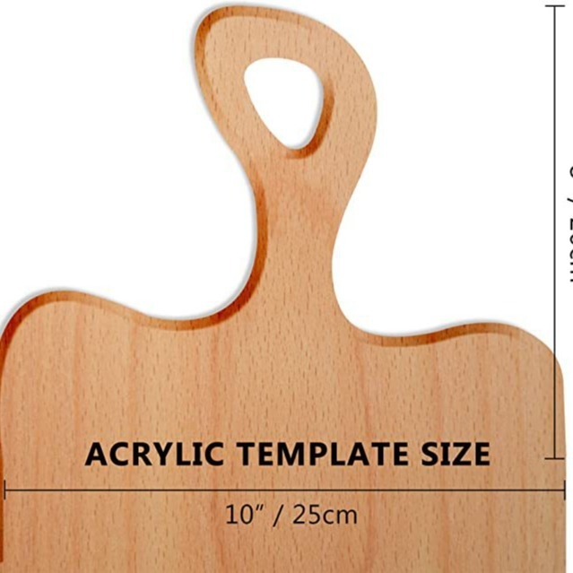 Akrilo rankenos pjaustymo lentos gamybos įrankis — Medžiaga: akrilas; Stilius: šiuolaikinis paprastumas; Funkcija: namų ūkiui, neslidus.