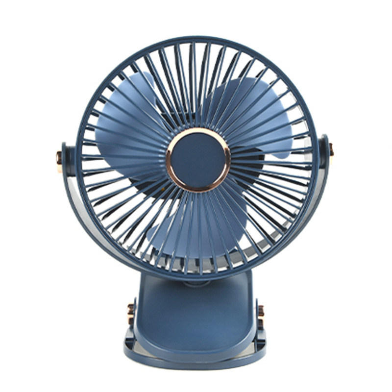 Klipinamas stalinis ventiliatorius su USB įkrovimu, brushless motoras, 5 greičiai, žemas triukšmas, įmontuota 1200–2000 mAh baterija
