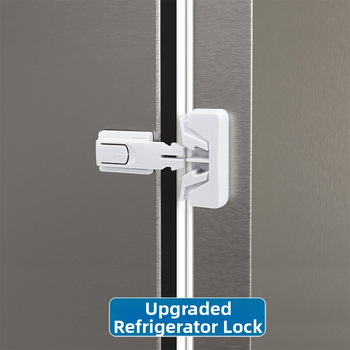 Daugiafunkcinis saugos užraktas šaldytuvui ir vandens dozatoriui; Prekės ženklas: Pampering the Bear; Kilmė: Jinhua, Zhejiang; Svoris: 22 g; Pakuotė: 600 vnt.