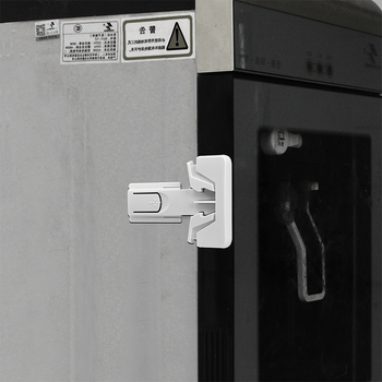 Daugiafunkcinis saugos užraktas šaldytuvui ir vandens dozatoriui; Prekės ženklas: Pampering the Bear; Kilmė: Jinhua, Zhejiang; Svoris: 22 g; Pakuotė: 600 vnt.