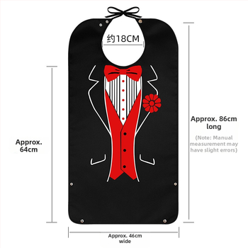 Детски водоустойчив лигавник за хранене, полиестер, многофункционален лигавник за грижа с различни шарки