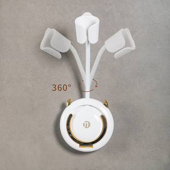 Seininis plaukų džiovintuvo laikiklis ir saugojimo lentyna (Medžiaga: plastikas; Apkrova: 120 g; Modelis: zwj38; Ženklas: HAYAN; Stilius: Light Luxury)