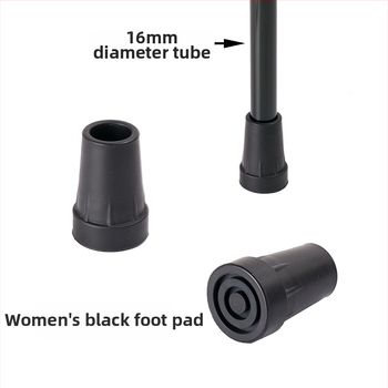 LightenCare guminė padas laipiojimo lazdai LT-002, skersmuo 19 mm