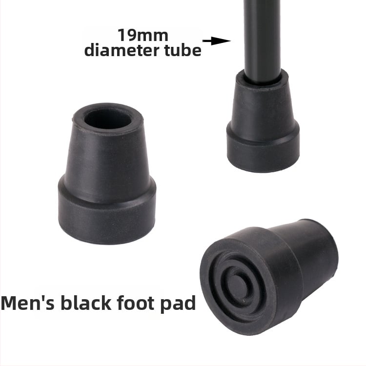 LightenCare guminė padas laipiojimo lazdai LT-002, skersmuo 19 mm