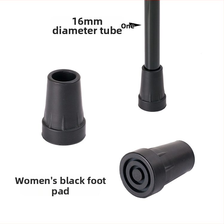 LightenCare guminė padas laipiojimo lazdai LT-002, skersmuo 19 mm