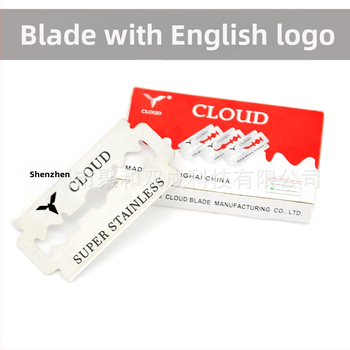 Claude λεπίδες χειροκίνητου ξυρισμού, κουτί με 10 λεπίδες, συσκευασία 100 τεμάχια