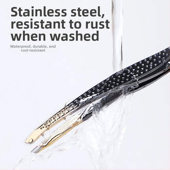 Colorful Fenling antakių klipas ir žnyplės rinkinys, nerūdijantis plienas, įstrižos galvutės, skirtas antakių ir blakstienų priežiūrai