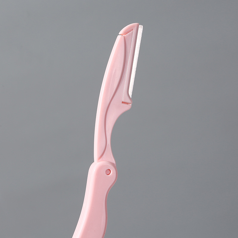 Sulankstomas antakių skustuvas rinkinys, nerūdijantis plienas, antakių formavimo įrankis