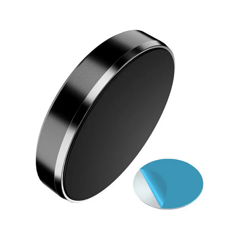 Suport auto pentru telefon cu magnet, placă magnetică mini, corp din aliaj, stil general