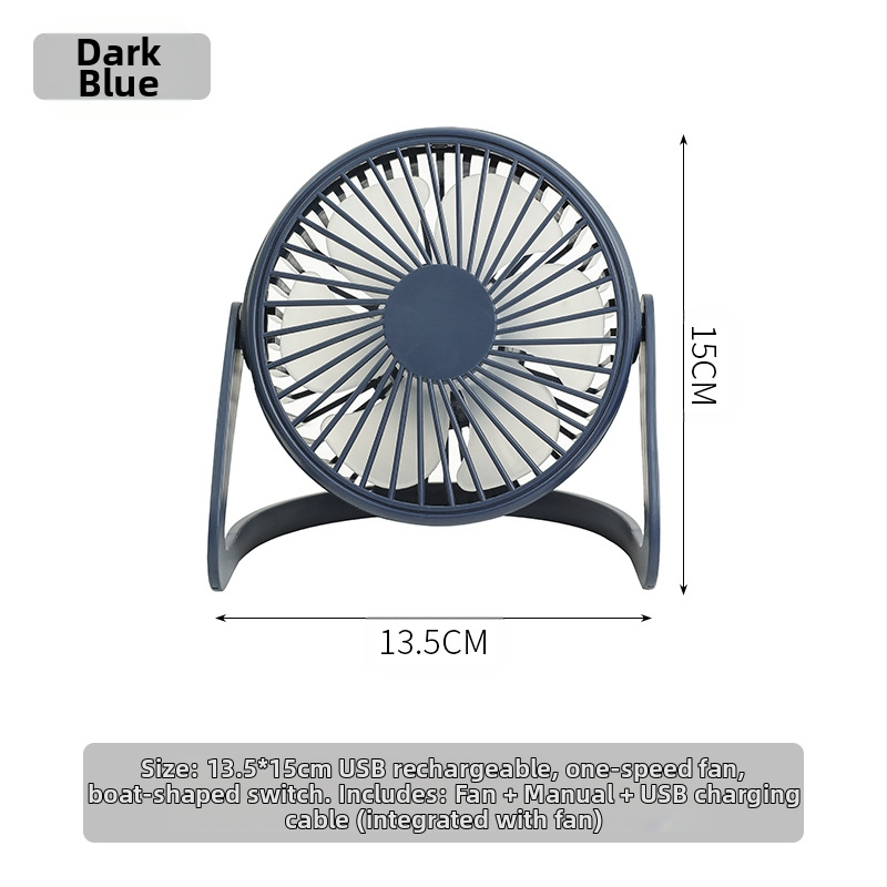 USB stalo ventiliatorius – 4 ašmenys, 5W, triukšmo lygis 45–50 dB