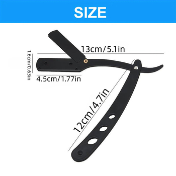 Χειροκίνητο αναδιπλούμενο ξυριστικό με βάση – vintage retro σχέδιο, λεπίδες δεν περιλαμβάνονται, συσκευασία 500 τεμάχια