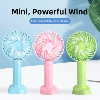 N15 rankinis USB įkraunamas ventiliatorius, 4 mentelės, brushless variklis, 3 greičiai, įmontuota baterija 1000–1200mAh, telefono laikiklis