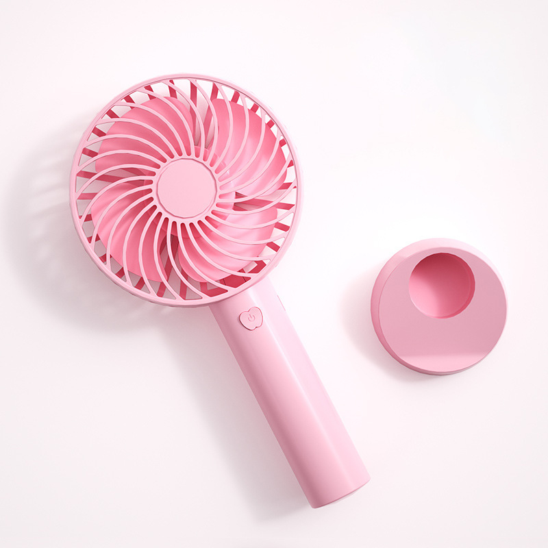 N15 rankinis USB įkraunamas ventiliatorius, 4 mentelės, brushless variklis, 3 greičiai, įmontuota baterija 1000–1200mAh, telefono laikiklis