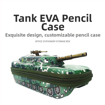 Senda EVA пенал за моливи за момчета, Casual Tank стил, 1 бр