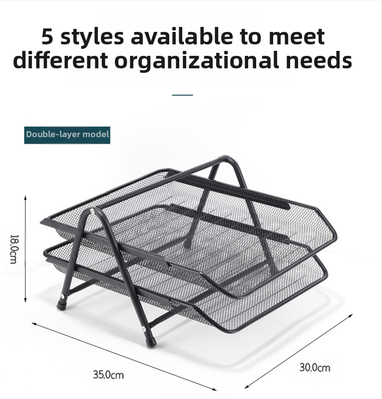 Метален рафт за файлове в колонна конфигурация, 4 нива, модел CQY-2004-4, персонализация по заявка