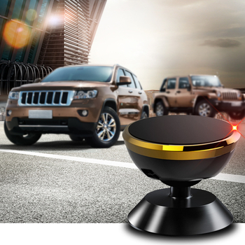 Магнитен държач за телефон за автомобил с въртяща се настолна стойка - XK1, пластмаса, универсална съвместимост, персонализиране