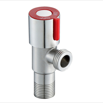 Trokutni ventil za toplu i hladnu vodu, 304 nehrđajući čelik, promjer otvora 18 mm, radni tlak 1.0 MPa, model SM-S583248, ugradnja: sjedeća