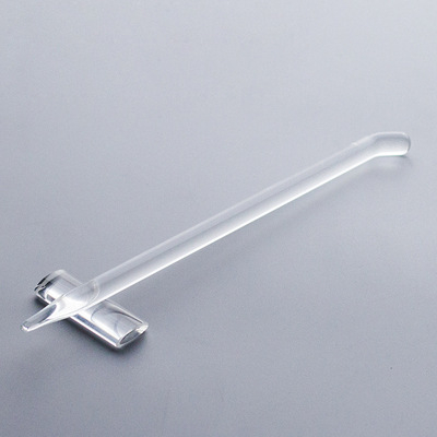 Japonų stiliaus karščiu atsparus stiklo arbatos šaukštelis, rankų darbo, arbatos ceremonijai, su atspausdintu logotipu